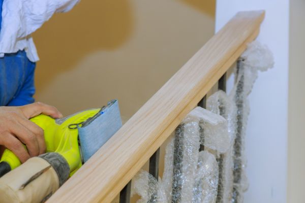 Handrail Sanding in Kirkland