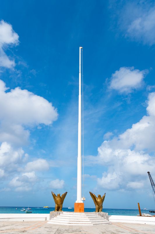 Flagpole Installation detail