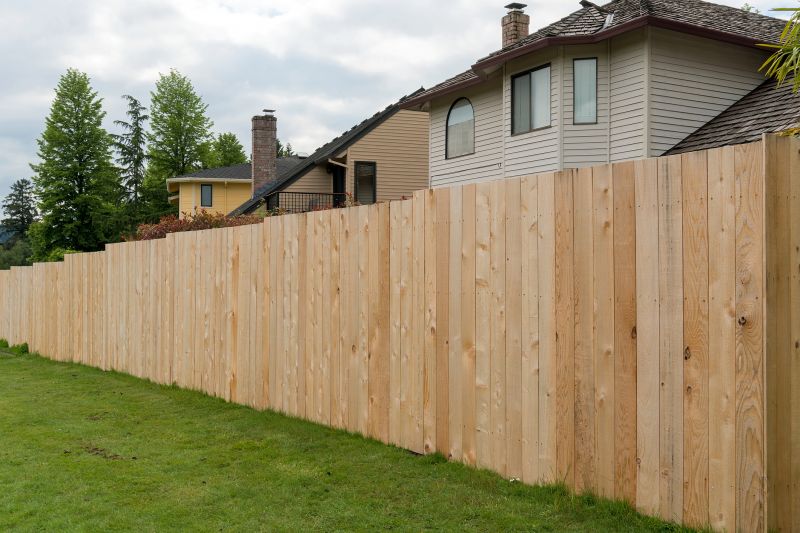 Privacy Fence Installation detail