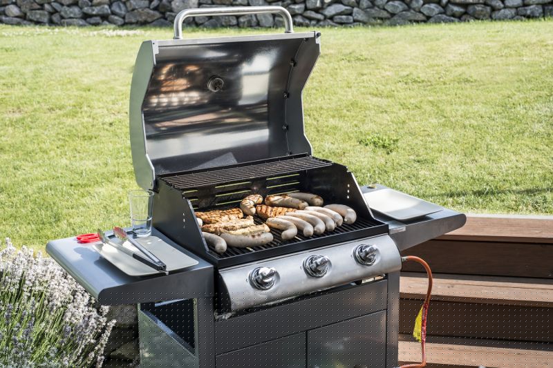 Propane Grill Assembly